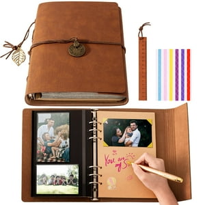 Álbum De Recortes Ovesmusl, Resistente Al Agua, Con Espacio Para Escribir, 64 Pulgadas