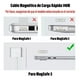 thumbnail image 2 of 2mts Cable140w compatibleMacbook Pro / Air Magsafe 3 Blanco-2m, 2 of 6