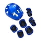 thumbnail image 4 of 7 piezas/juego de casco de bicicleta para niños, casco de patín con rodilleras, coderas y muñequeras, casco de patineta para adolescentes para niñas p Azul, 4 of 5