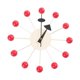 thumbnail image 5 of Reloj De Pared De Bola Redonda, Simple, De Mediados De Siglo, Para Sala De Estudio, Decoración De Dormitorio, Relojes, Bola Roja, 5 of 5