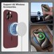 thumbnail image 2 of Funda ankofave para iPhone 15 Pro Max, mate color vino tinto, 2 of 7