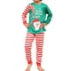 thumbnail image 1 of Pijamas navideños de moda familiar, camisetas y pantalones de manga larga para papá, mamá y niños, conjunto de pijamas a juego con estampado de alce y nieve., 1 of 5