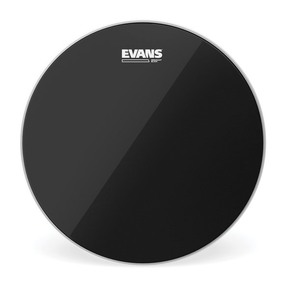 Drumhead Evans Resonant Black de 12 pulgadas
