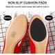 thumbnail image 3 of Almohadillas antideslizantes para zapatos, protectores adhesivos para suelas de zapatos, agarres antideslizantes para tacones altos (negro), 3 of 7