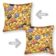 thumbnail image 2 of Emoji Fundas de almohada de terciopelo con tema, regalos de funda de almohada, decoración para el hogar, cojín de lanzar, regalo de cumpleaños para fans y parejas. 40cm x 40cm., 2 of 6