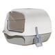 thumbnail image 4 of Cajas De Arena Para Gatos Completamente Cubiertas Desmontables Para Animales Pequeños, Orinal Para Gatitos, Color Gris, 4 of 5
