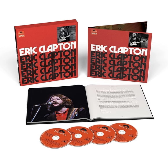 Caja de 4 CDs Edición Deluxe de Eric Clapton - Republic Records