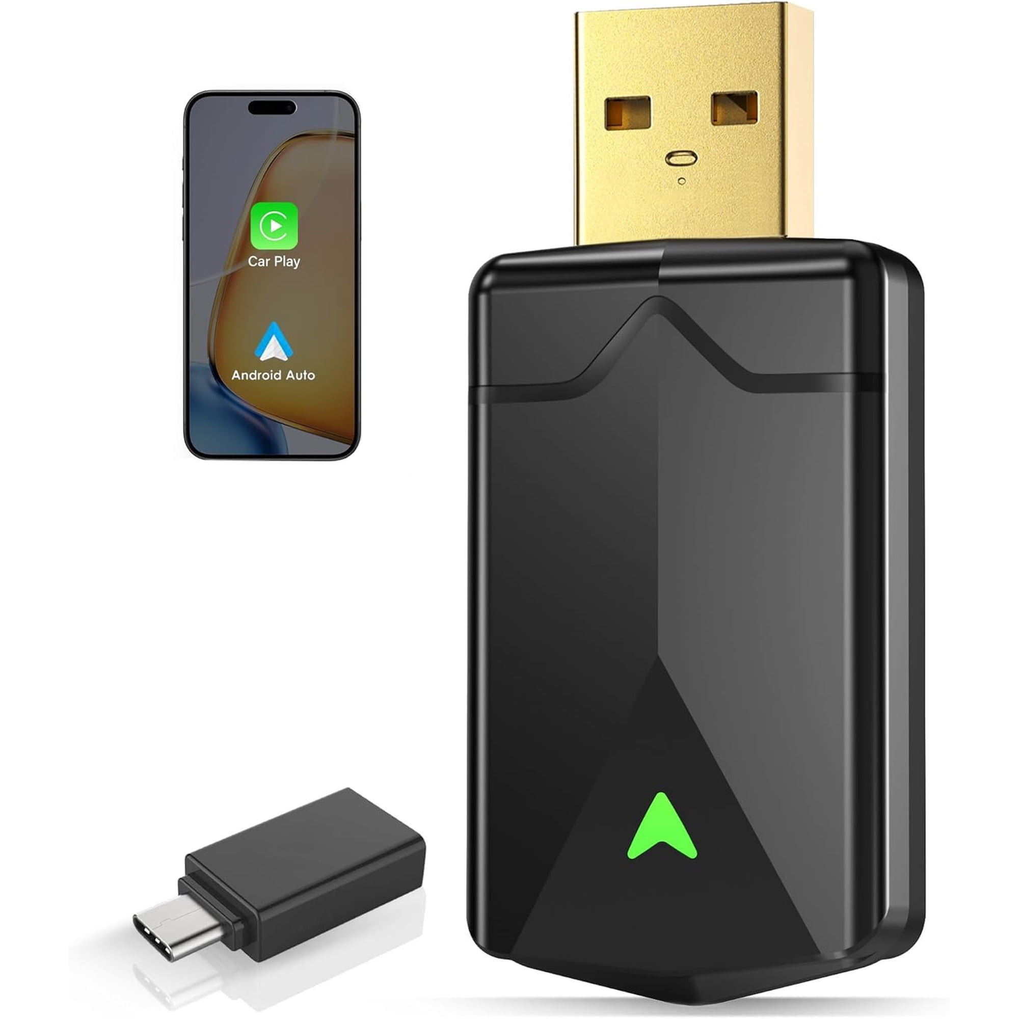 Adaptador Inalámbrico Carplay Zouhoe Android Auto Wi‑fi De 5,8 Ghz