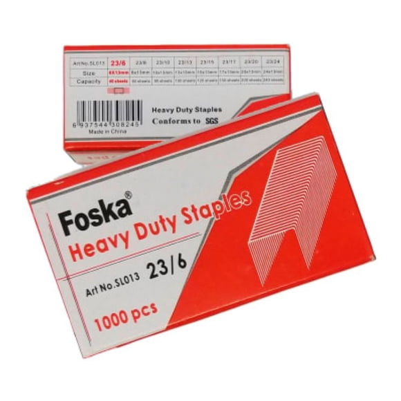 Corchetes 23/6 1000 und SL013 FOSKA