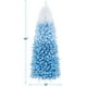 thumbnail image 3 of Árbol de Navidad Topeakmart Prelit Slim de 2,28 m con luces de color azul lago, 3 of 3