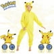 thumbnail image 3 of Pijama Pokémon Pikachu de una sola pieza para niños de 11 a 12 años, color amarillo, 3 of 3