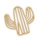 thumbnail image 4 of Tetera Trivet Base Elevada Búho Pescado Frutas Para Comedor Sala De Estar Cactus Mantel Individual, 4 of 5