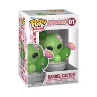 Figura De Vinilo Funko Pop! Plantas: Flora, Cactus En Forma De Barril, 9,5 Cm
