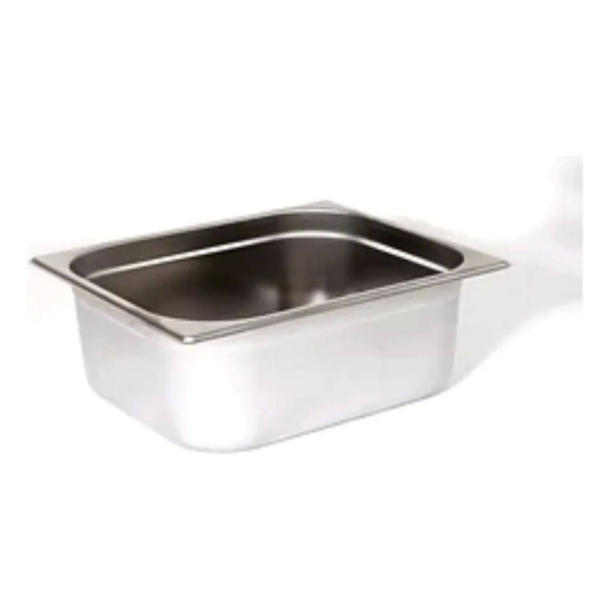 Metalfer - Bandeja Contenedor Gastronomico Acero Inox 1/4 X 10 Cm