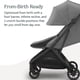 thumbnail image 4 of Cochecito UPPAbaby Minu V3 ligero, compacto y plegable Greyson, 4 of 7