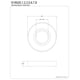 thumbnail image 3 of Anillo de montaje para fregadero Kingston Brass EV8021 Chrome, 3 of 3
