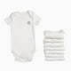 thumbnail image 2 of Pack de 8 Bodys Manga Corta 9-12M, 2 of 4