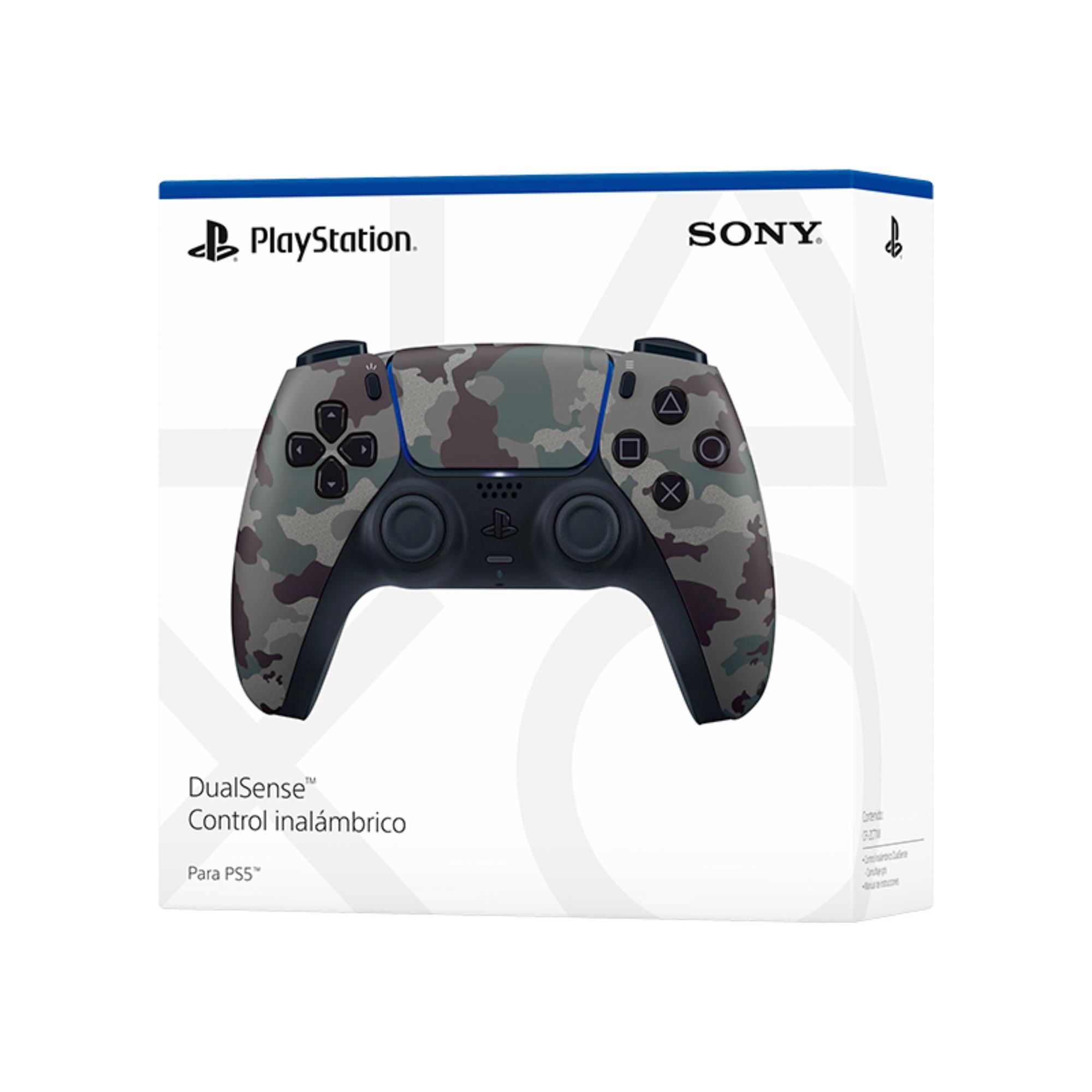 Sony - Control Inalámbrico Dualsense Ps5 Gray Camo