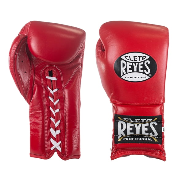 Guantes de boxeo CLETO REYES 14 oz Rojo con cordones