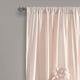 thumbnail image 3 of Panel de cortina para ventana Lush Decor Serena, 137 cm x 213 cm, rubor, 3 of 7