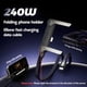 thumbnail image 3 of Cable de carga CBDYWVR 2-en-1 Invisible Stand Type-C 240W 1.5m, 3 of 9