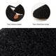 thumbnail image 4 of Pantuflas para mujer EverFoams con espuma viscoelástica y diseño peludo, color negro talla 9-10, 4 of 9