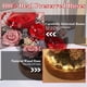 thumbnail image 3 of Regalos de San Valentín para sus flores conservadas en cúpula de vidrio Rosas eternas de larga duración Regalos de cumpleaños para mujeres Mamá Abuela Esposa Novia Flores rojas para siempre, 3 of 3