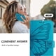 thumbnail image 5 of Funda cartera mariposa para iPhone 17 Air con soporte y ranuras para tarjetas Azul, 5 of 5