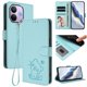 thumbnail image 2 of Funda de Gato tipo Libro para Xiaomi Redmi Note 17 Pro 5G, Verde Claro, 2 of 6