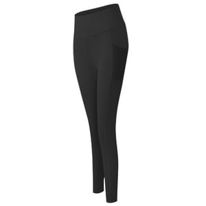 Samia - Calza Con Bolsillo De Malla Negro L