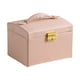 thumbnail image 2 of Caja De Almacenamiento De Joyas Multicapas Para Relojes Regalo De Novia Mujeres Niñas Rosa, 2 of 5