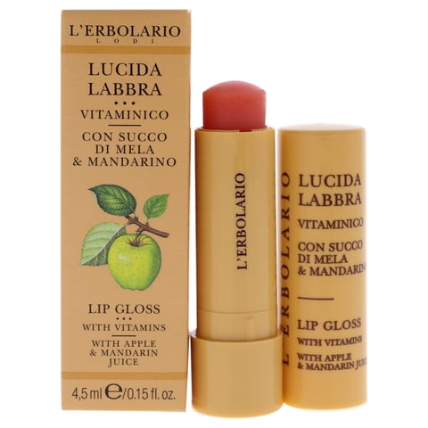 Bálsamo Labial Lerbolario Jugo De Manzana Y Mandarina 4.5Ml Unisex
