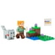 thumbnail image 1 of Miniset LEGO Minecraft Minifigura Alex con Lobo, 1 of 3