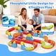 thumbnail image 5 of Set de tren eléctrico Klick Rail 141 piezas con tren 3D Racer para niños de 3 a 8 años, 5 of 8