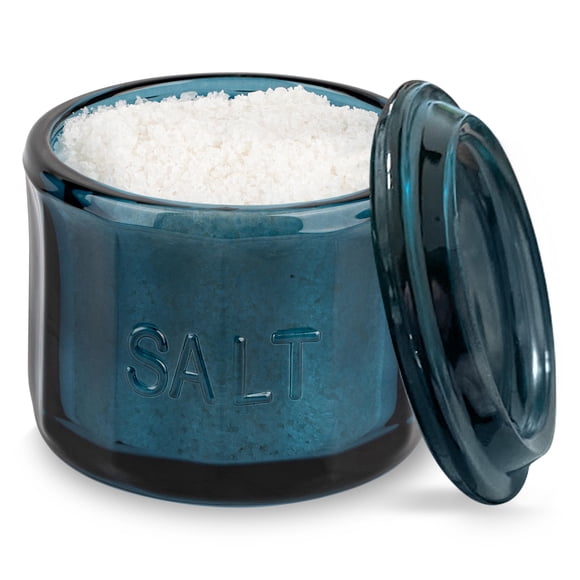 Salero KooK 283 ml azul marino con tapa