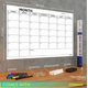 thumbnail image 2 of Calendario Scribbledo 61 × 91 cm de pizarra blanca con marcadores, 2 of 8