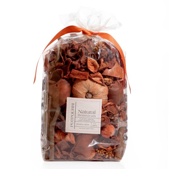 Bolsa de popurrí con fragancia natural y especias de calabaza