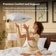 thumbnail image 4 of Almohadas de cama Pacific Coast Premium Goose Feather & Down King, 4 of 8