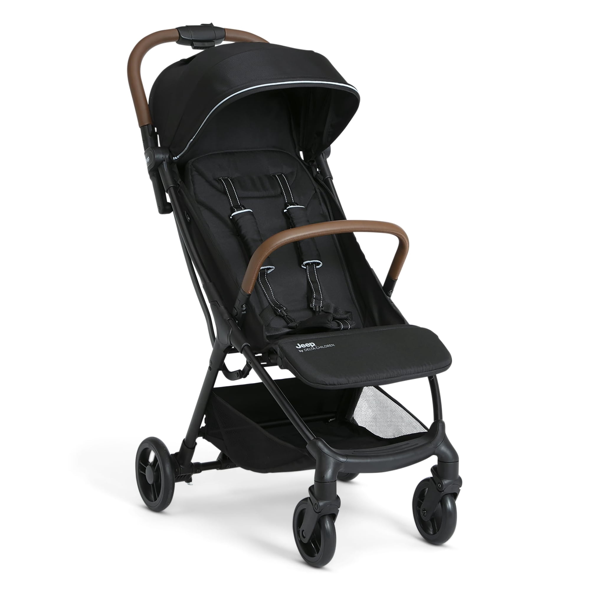 Cochecito Jeep Altitude Ligero Plegable De Delta Children Negro