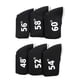 thumbnail image 4 of 6 Piezas De Fundas De Cabeza De Hierro Para Palos De Golf Para Todos Los Palos De Conductor, Color Negro, 4 of 5