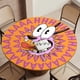 thumbnail image 5 of Coraje, el perro cobarde-theme Fitted Round Tablecloths Elastic Edged Table Covers Waterproof Table Cloth for Kitchen Holiday Party Tables Decor 150cm, 5 of 6