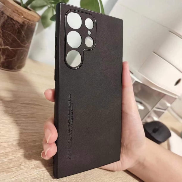 High-grade Anti-leather Mobile Phone Case, Anti-fall And No Fingerprints, Artificial Leather Pattern Protective Cover, Suitable For Samsung S23Ultra S22plus S21FE S20 S30ultra A72 A73 A54 A53 A52S A34