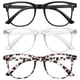 thumbnail image 1 of Okany Gafas Redondas Bloqueadoras de Luz Azul y UV, Pack de 3, 1 of 6
