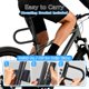 thumbnail image 5 of Candado en U para bicicleta Alshaay con cable de 1,5 m, funda texturizada y 3 llaves, 5 of 7