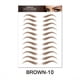 thumbnail image 1 of 6D Eyebrow Tattoos Stickers Makeup Long Lasting Black Brown Eyebrow Sticker Hair-Like Waterproof Natural Fake Eyebrow Stickers For Brow Grooming Shaping, 1 of 3