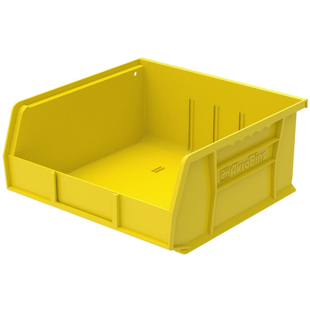 Contenedores De Almacenamiento Akro-mils 30235 Akrobins De Plástico, Paquete De 6 Unidades, Color Amarillo