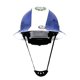 thumbnail image 2 of Casco de seguridad Zeluga 15-458 de HDPE con ala completa y ventilación, 2 of 7