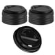 thumbnail image 1 of Set 30 Tapas Vaso Cafe 12oz Tapa Desechable Plastico Negro, 1 of 3
