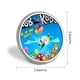 thumbnail image 2 of Rob el robot-Theme Round Button Badge: Premium Metal Construction, Ideal for High-End Events 2.8 cm, 2 of 6