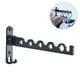 thumbnail image 1 of Perchero plegable para secadora, para colgar en la pared, para lavandería, de acero inoxidable, 1 of 8